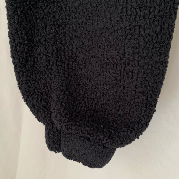 SKIMS black 'Teddy High Pile Fleece Track Pants Joggers' - Picture 8 of 9